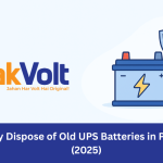 Safely Dispose of Old UPS Batteries in Pakistan (2025)